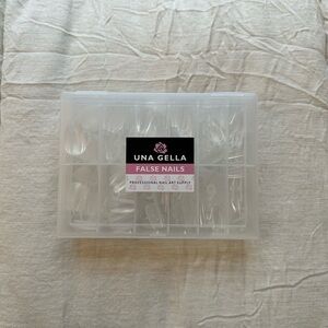Una Gella Clear False Nails